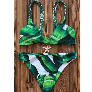 TROPICAL BIKINI SET Woman’s swimwear beachwear